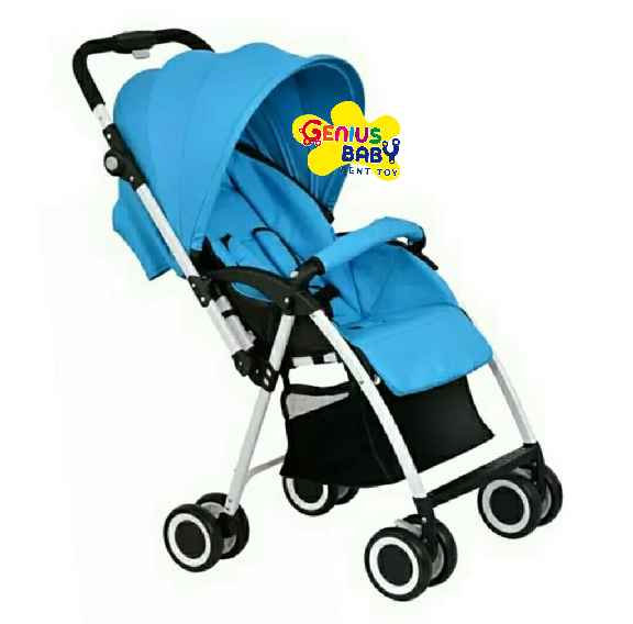 STROLLER AIQI BABY BLUE