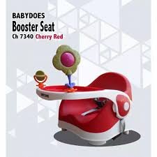 BOOSTER SEAT BABY DOES CH7340 CHERRY RED