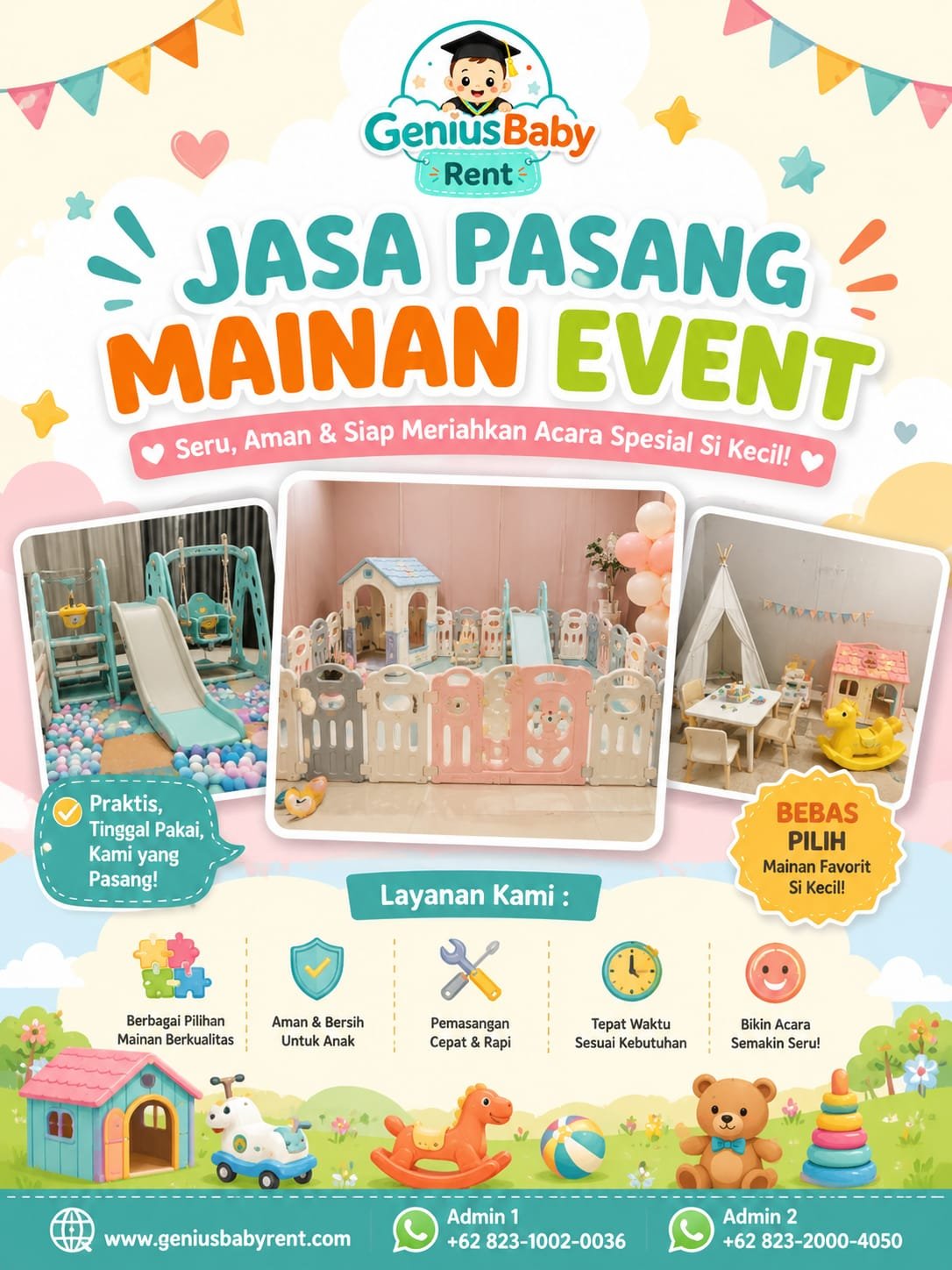 JASA PASANG MAINAN EVENT