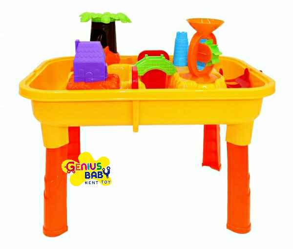 TODDLERS KIDS CHILDRENS SAND WATER TABLE TOYS WITH ACCESSORIES