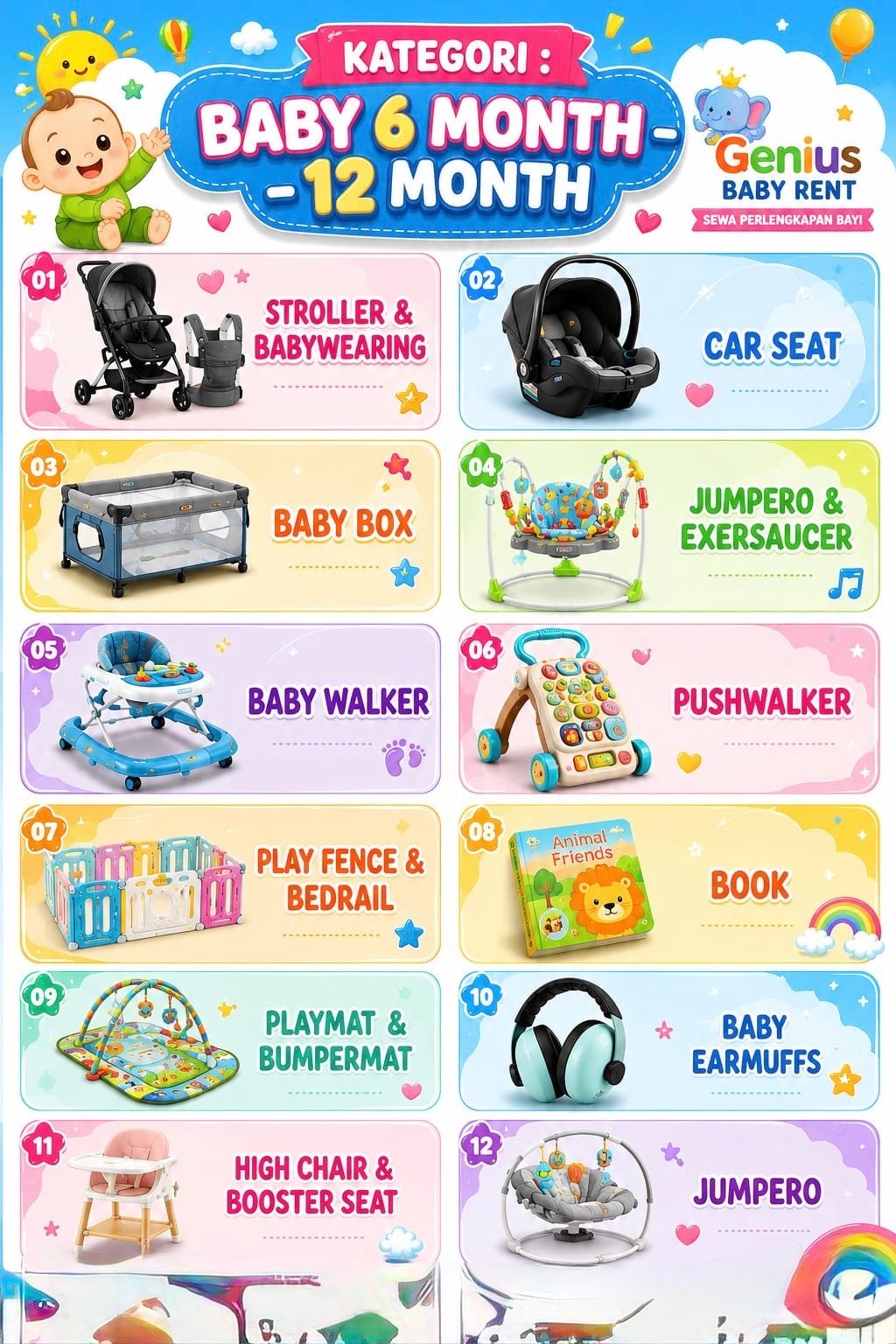 BABY 6 MONTH - 12 MONTH