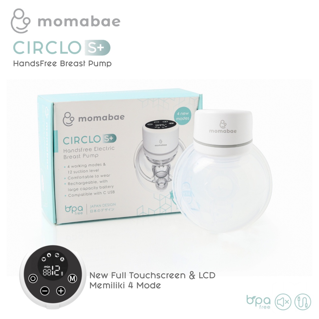 MOMABAE CIRCLO S+ HANDSFREE BREAST PUMP ELECTRIC PORTABLE 