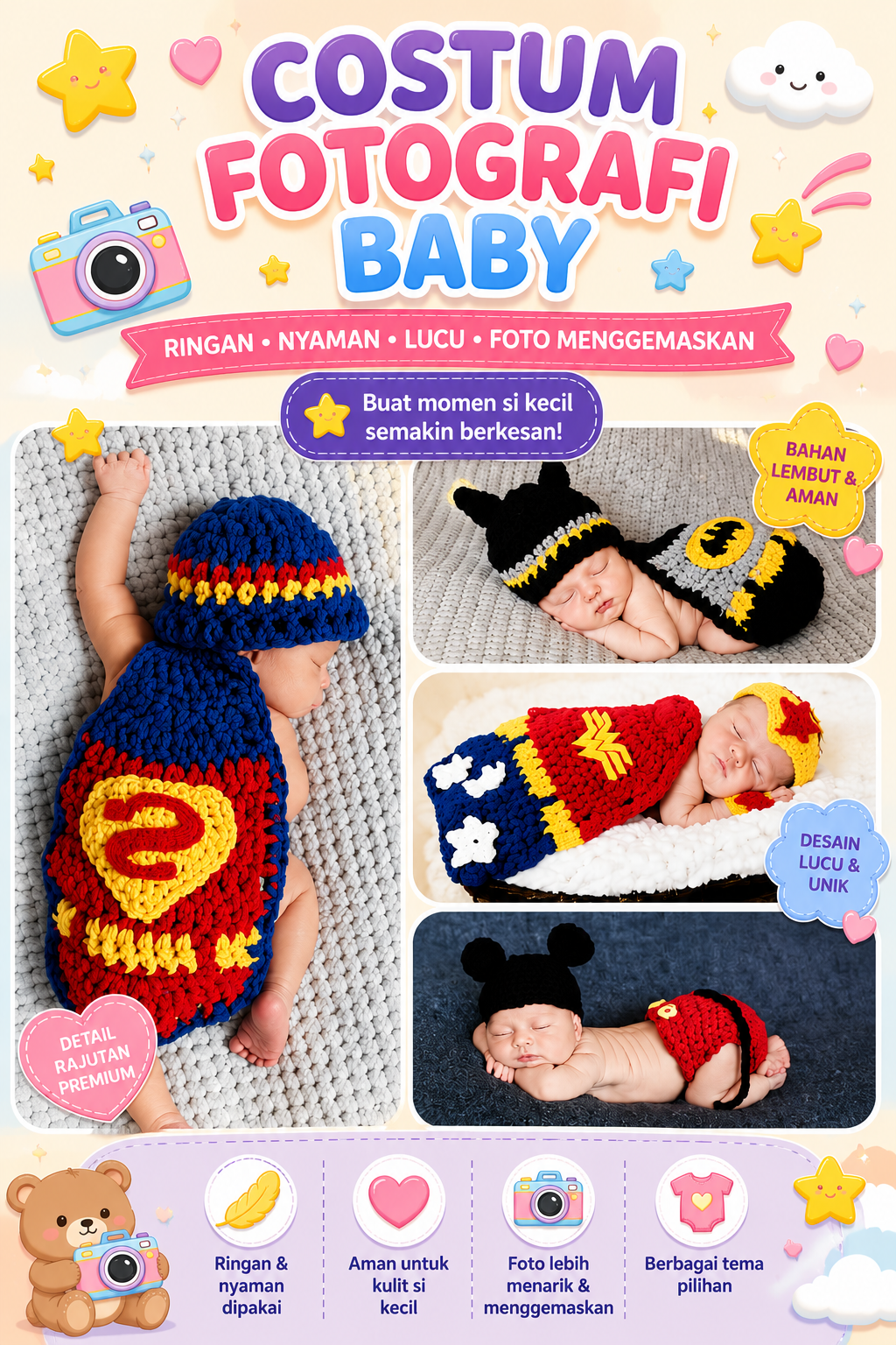 COSTUM FOTOGRAFI BABY