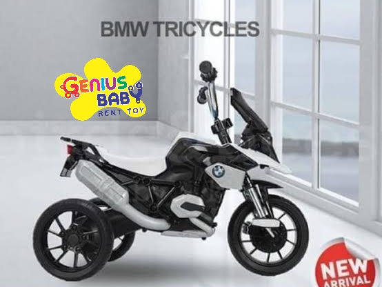 ROLLPLAY SR1300-FB01 BMW TRICYCLES WHITE ON RIDE TOYS